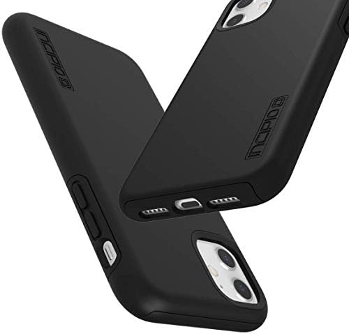 Incipio DualPro Kettős Réteg Esetében Apple iPhone 11 Rugalmas Sokk-Elnyelő Drop-Védelem - Fekete