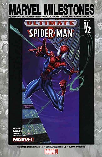 Marvel Mérföldkövek: Ultimate Spider-Man, az Ultimate X-Men, Microman, Valamint Mantor 1 VF/NM ; Marvel képregény