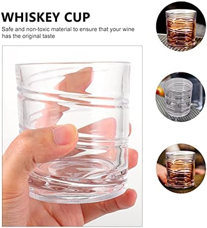 VORCOOL Férfi Tiszta Poharakat 400ml Kristály Üveg pohár Whiskey Üveg Imbolyogva Üveg Poharak Régimódi Drinkware A Bourbon