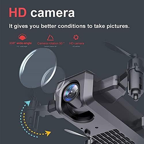 STSEEACE dolgozó Kamera Felnőttek számára, HD-4K Kamera Élő Videó Drón Kezdőknek W/Magasság tart, fej nélküli Módban,