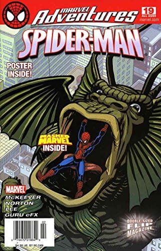 Marvel Adventures Flip Magazin 19 VF ; Marvel képregény | Minden Korosztály számára Fantasztikus Négyes Spider-Man
