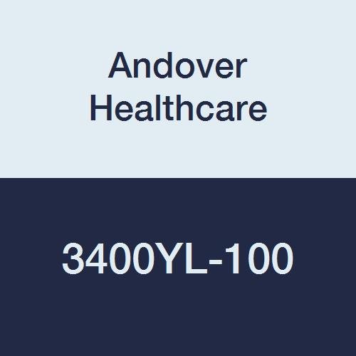 Andover Egészségügyi 3400YL-100 Coflex Nem Szőtt Összetartó Önálló Tapadó Pakolás, 15 Hosszúságú, 4 Széles, Sárga, Latex