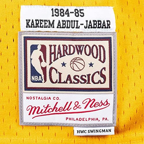 Mitchell & Ness-i NBA Los Angeles Lakers Kareem Abdul-Jabbar 1984 Swingman Jersey