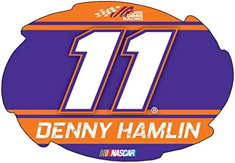 NASCAR 11 Denny Hamlin 5x6 Örvény & Csík Design Mágnes-ÚJ, -ban!
