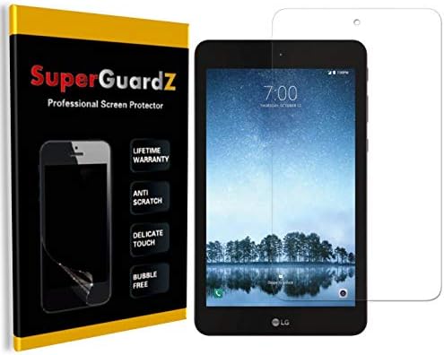 [3-Pack] LG G-Pad F2 8.0 képernyővédő fólia - SuperGuardZ, Ultra Tiszta, Anti-Karcolás, Anti-Buborék [Életben Csere]