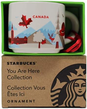 Starbucks-ban, Hogy Itt vagy Sorozat Kanada Kerámia szerelem olyan Dísz, Bögre, 2 Oz