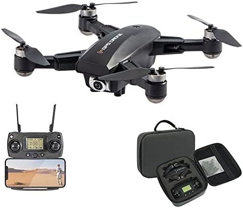 QIYHBVR GPS Drón, 5G WiFi FPV Drón, 6K HD Kamera, ALKALMAZÁS, Vezérlés Egyszerű Játék, s Brushless Motor, Összecsukható