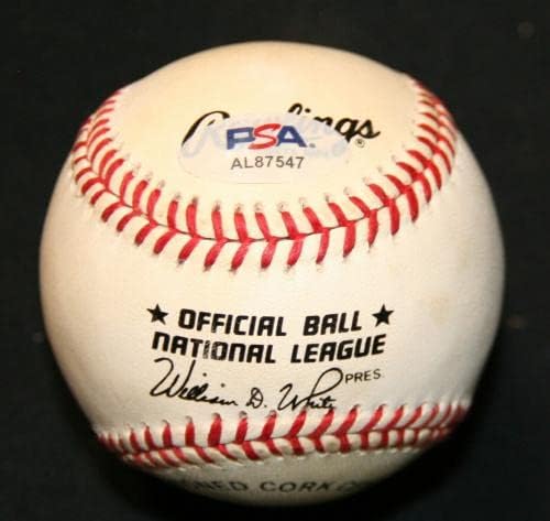 Barry Bonds Aláírt ONL Baseball Dedikált Óriások PSA/DNS AL87547 - Dedikált Baseball