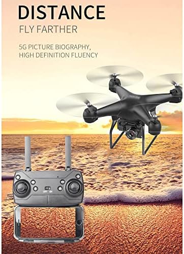 RFZHANZ Rc AUX GPS Drón a 4K HD Kamera FPV Élő Videó Felnőttek számára, illetve a Gyerekek Quadcopter Hordozó Táska