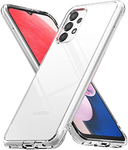 Ringke Fusion Kompatibilis a Samsung Galaxy A13 (4G LTE) Esetben, Átlátszó, Vékony, Kemény Vissza Ütésálló TPU Lökhárító