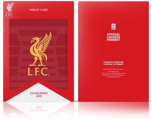 Fejét az Esetben Minták Hivatalosan Engedélyezett Liverpool Football Club Haza 2022/23 Kit Bőr Könyv Tárca burkolata