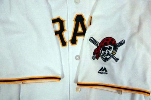 2017 Pittsburgh Pirates Trevor Williams Játék Kiadott Fehér Jersey 582 - Játék Használt MLB Mezek