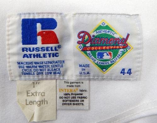 1993-ban a San Francisco Giants J. R Phillips 31 Játék Kiadott Fehér Jersey Újonc 1 - Játék Használt MLB Mezek