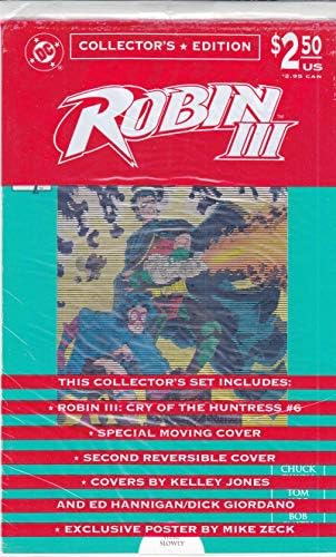 Robin III.: Cry a Vadász 6 (a poszter) VF/NM ; DC képregény