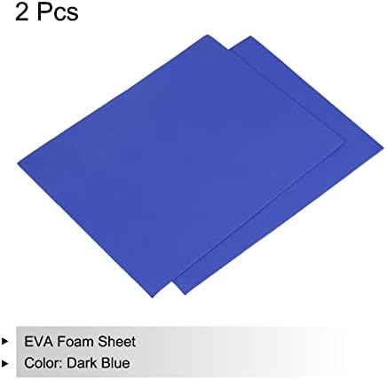 MECCANIXITY EVA Hab Lap Sötét Kék, 10.8x8.4 Inch-1,5 mm Vastagságú, a Kézműves DIY Csomag 2