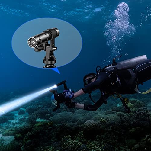 Starbea 32 mm-es Állítható Búvárkodás Fény Kar Mount Clip Lámpa tartó Víz alatti Fotózás Fényt Közös Fáklya Jogosultja