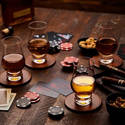 Whiskey szemüveg Készlet 6 - Érdekében Meghatározza, Világos, feles pohár Bár Szett, Régi Vágású, ivópohár Ajándék Szett,