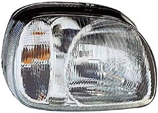Igaz Fényszóró Kompatibilis Nissan Micra 1998 1999 2000 VP1169P Első Autó Lámpa Lámpa, Fényszóró Utas Oldali Fényszóró