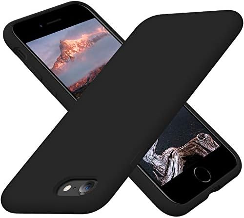 Cordking iPhone SE Esetben 2022/2020, iPhone 7 8 Esetben, Szilikon Ultra Slim Ütésálló Telefon Esetében a [Lágy Mikroszálas