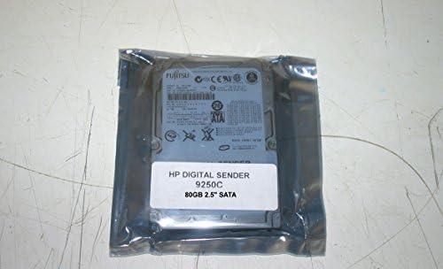 80 gb-os 2,5 SATA hdd Firmware Telepített Szoftver HP 9250c Digital Sender